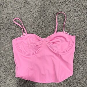 Forever 21 Pink Crop Top